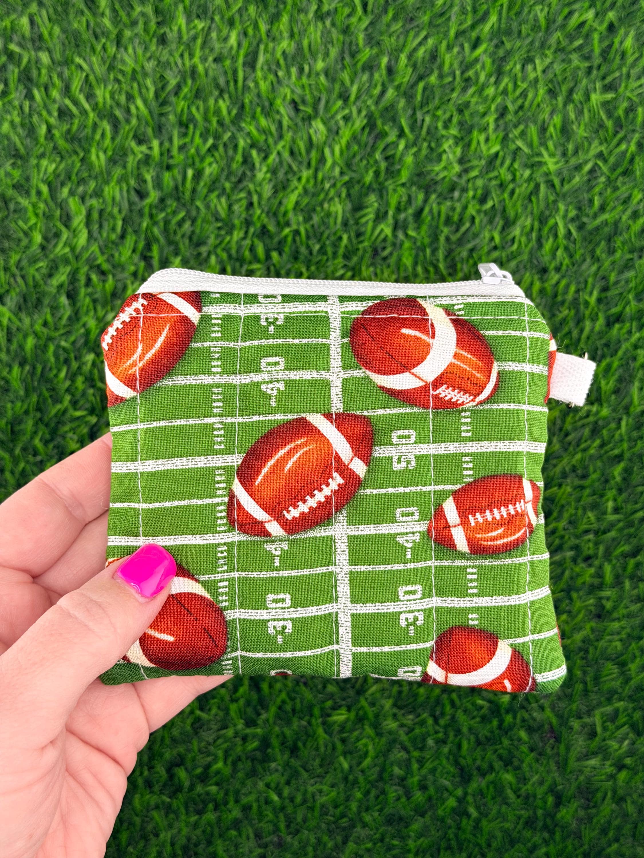 Football Quilted Wallet