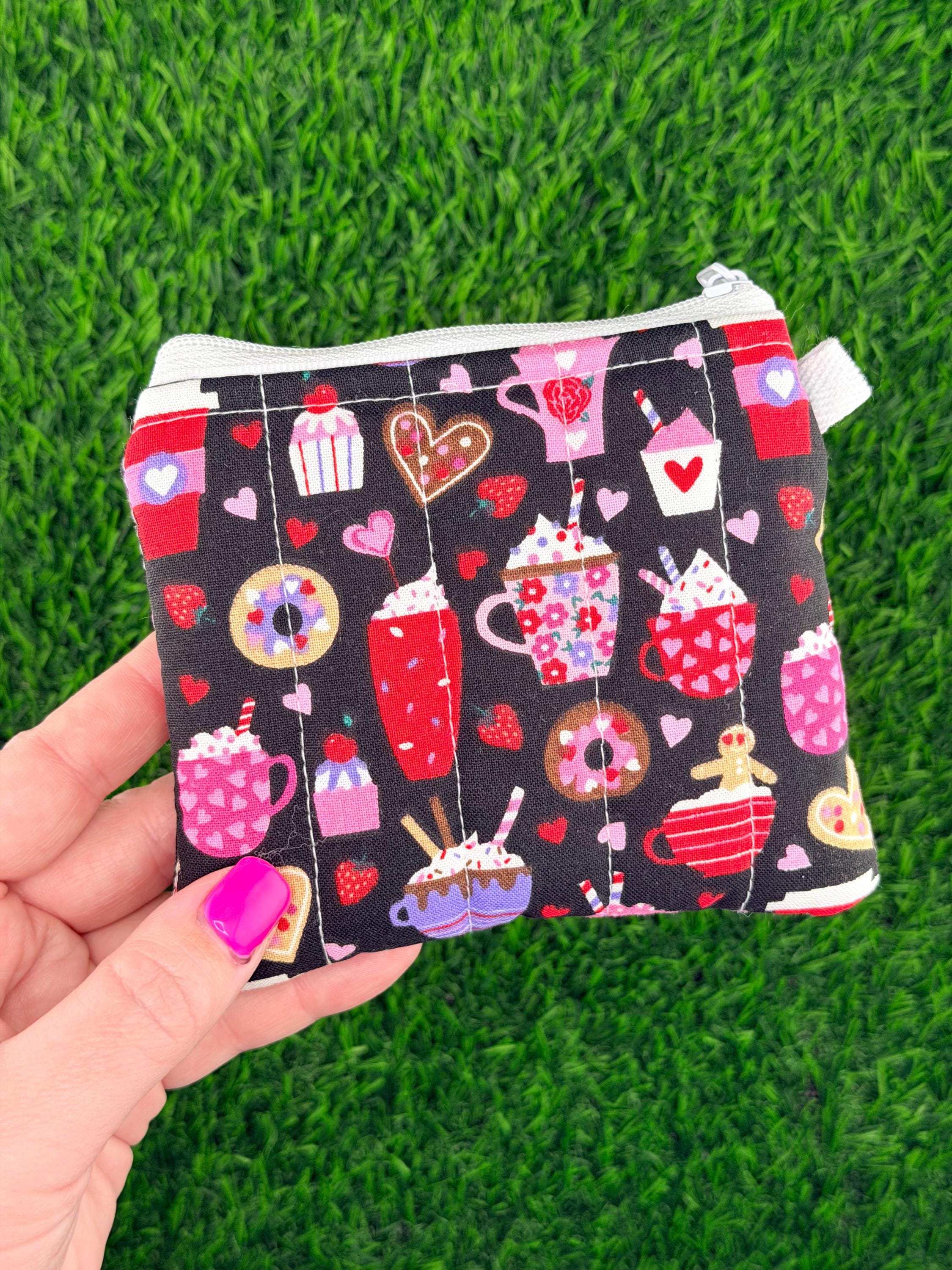 Sips and Sweets Quilted Wallet