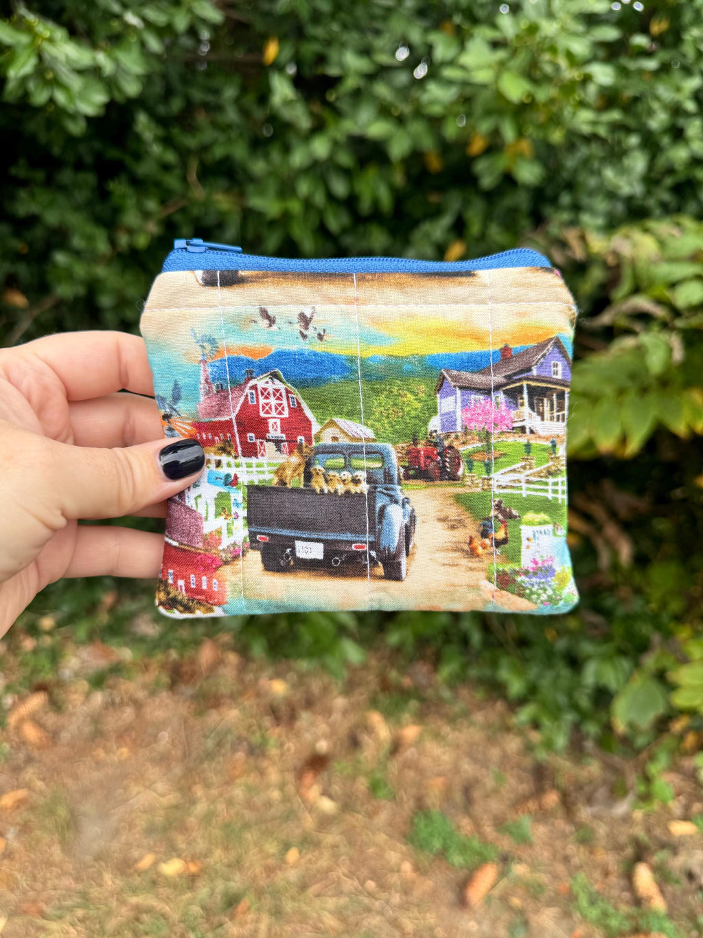 Farm Quilted Wallet