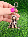 Portuguese Water Dog Keychain