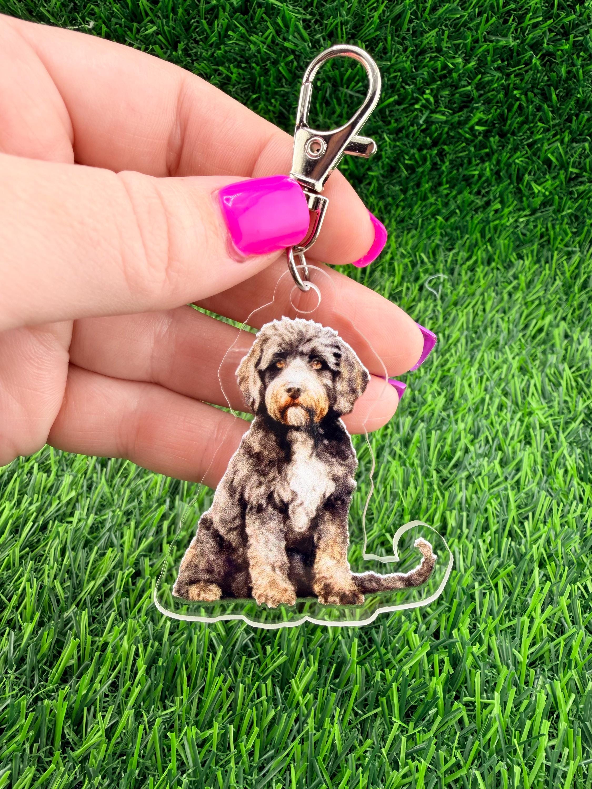 Portuguese Water Dog Keychain