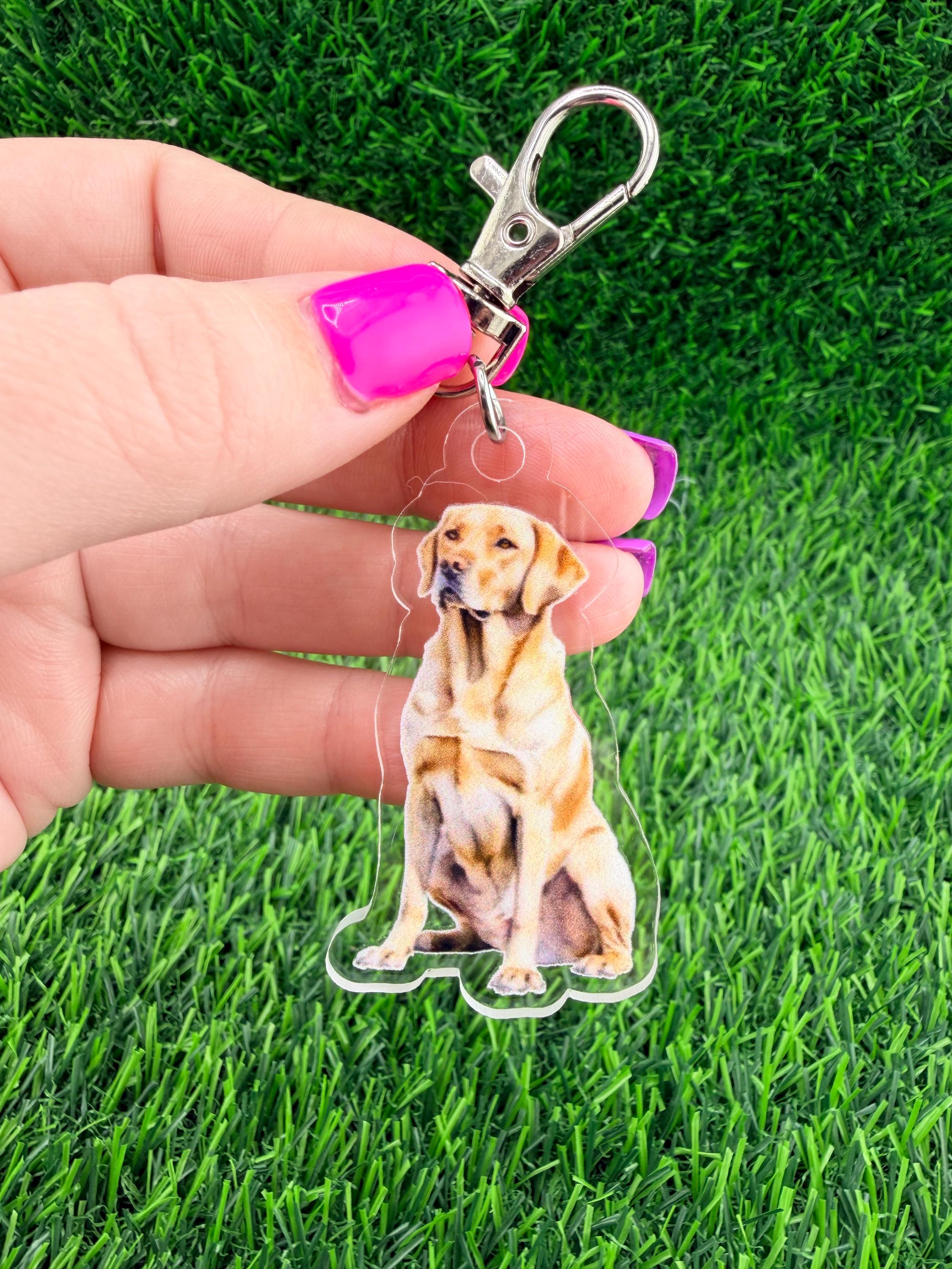 Labrador Retriever Dog Keychain