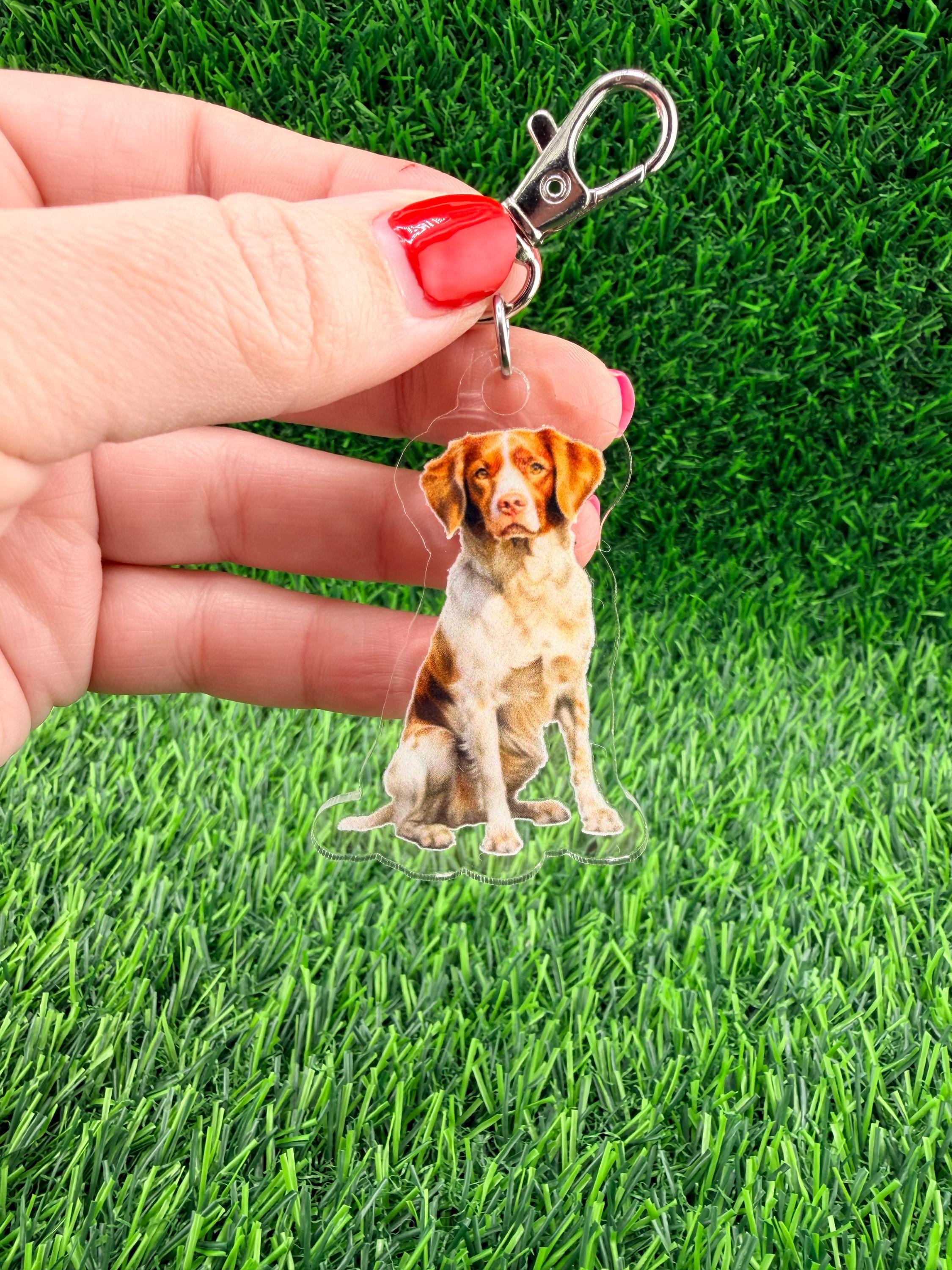 Brittany Spaniel Keychain