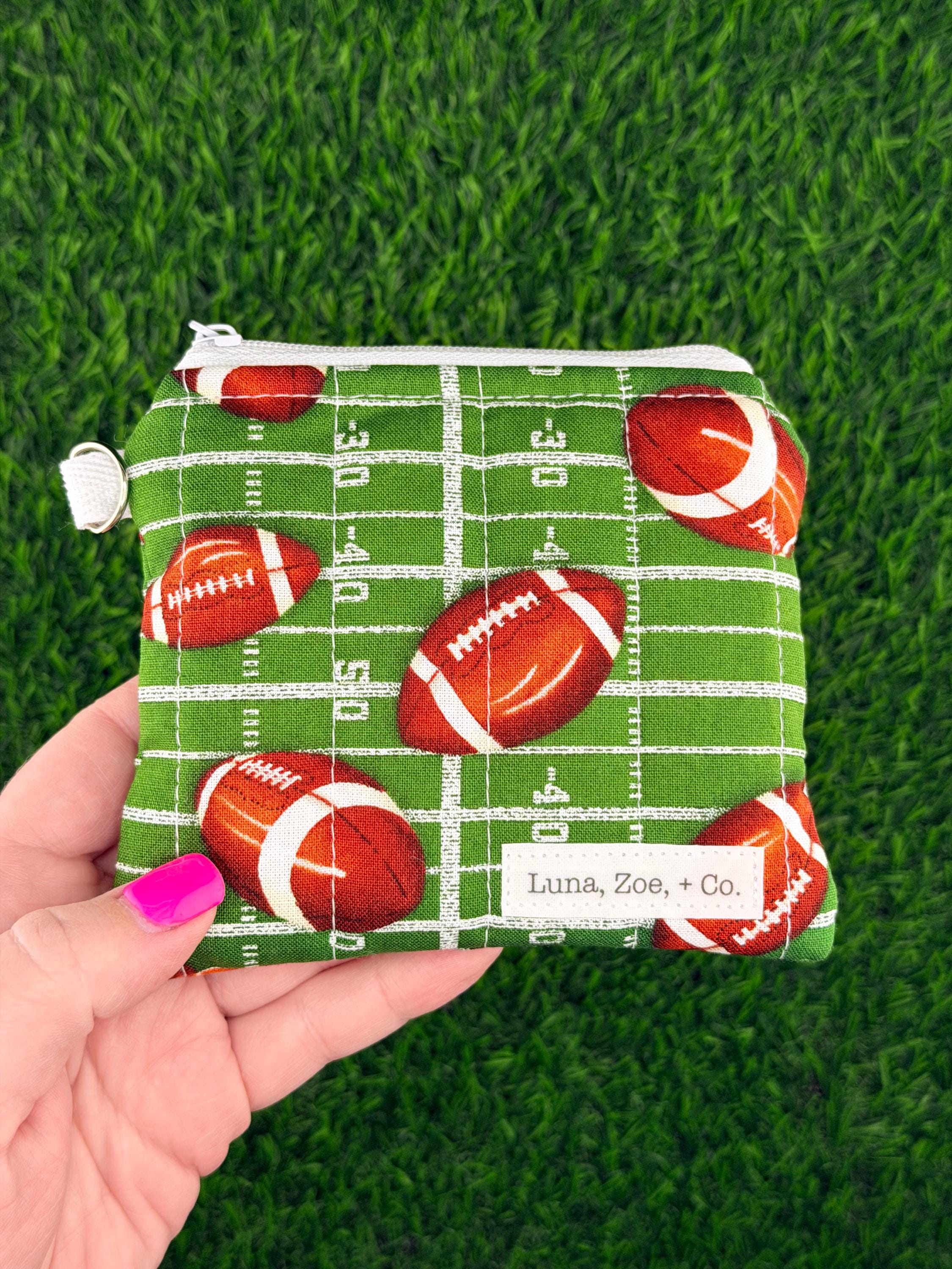 Football Quilted Wallet