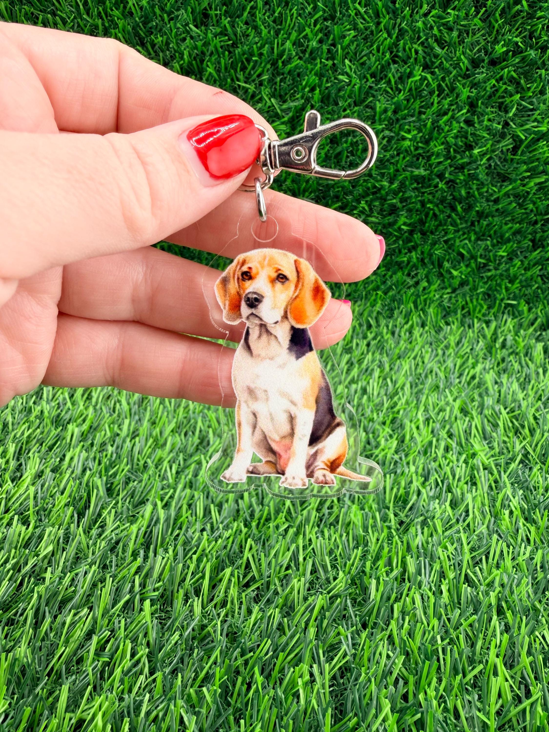 Beagle Keychain