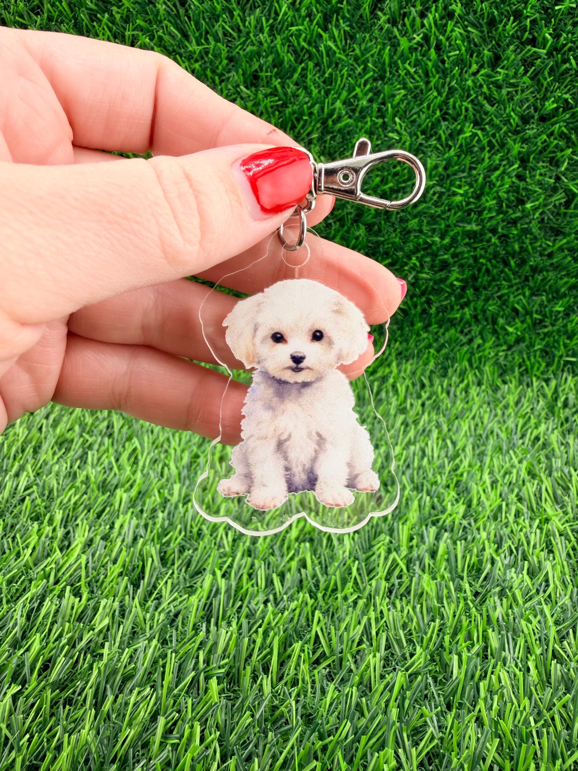 Bichon Frise Keychain