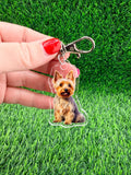 Australian Terrier Keychain