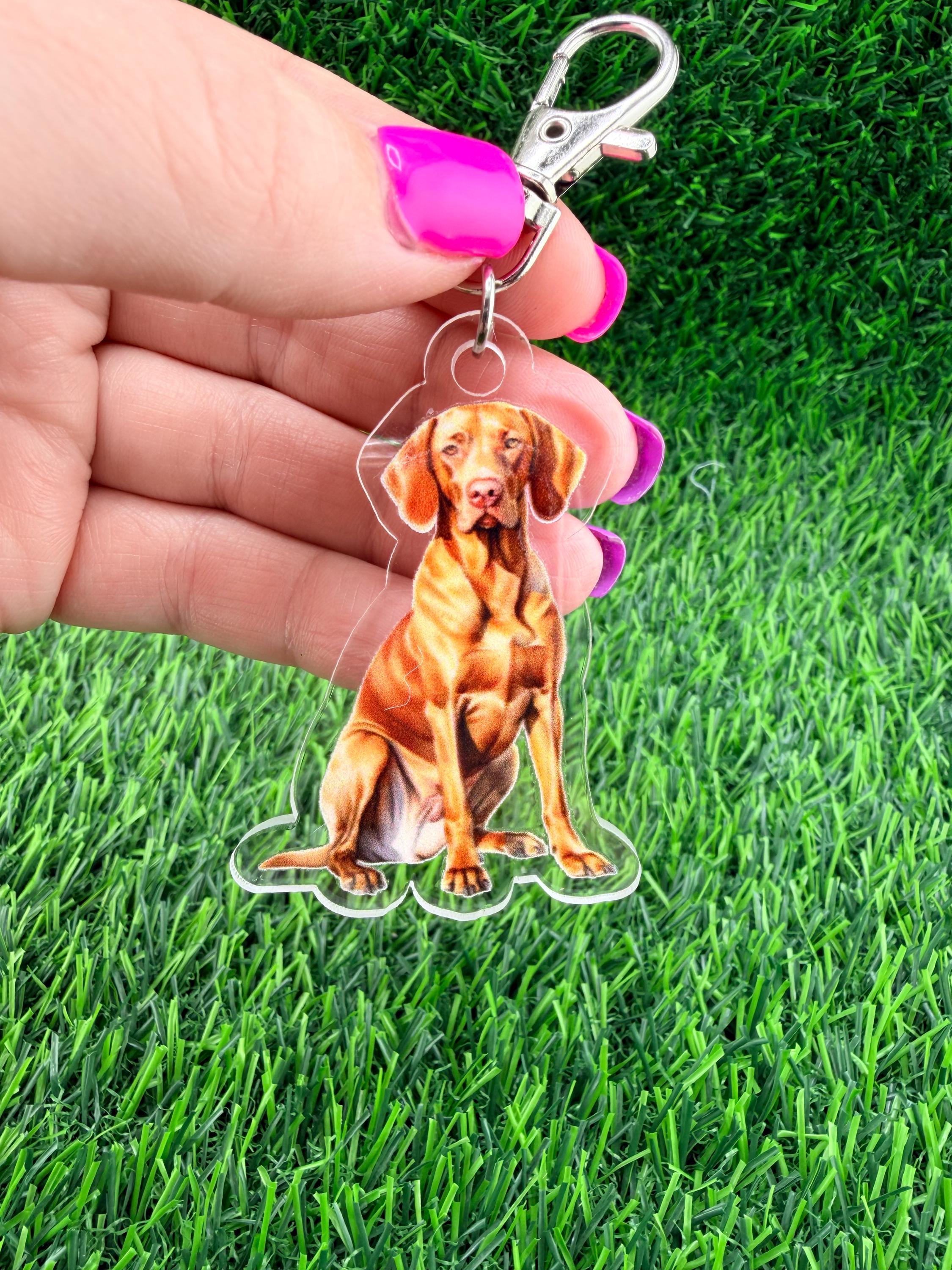 Vizsla Dog Keychain