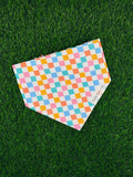 Retro Check Bandana