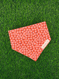 Ditsy Coral Scrunchie Bandana