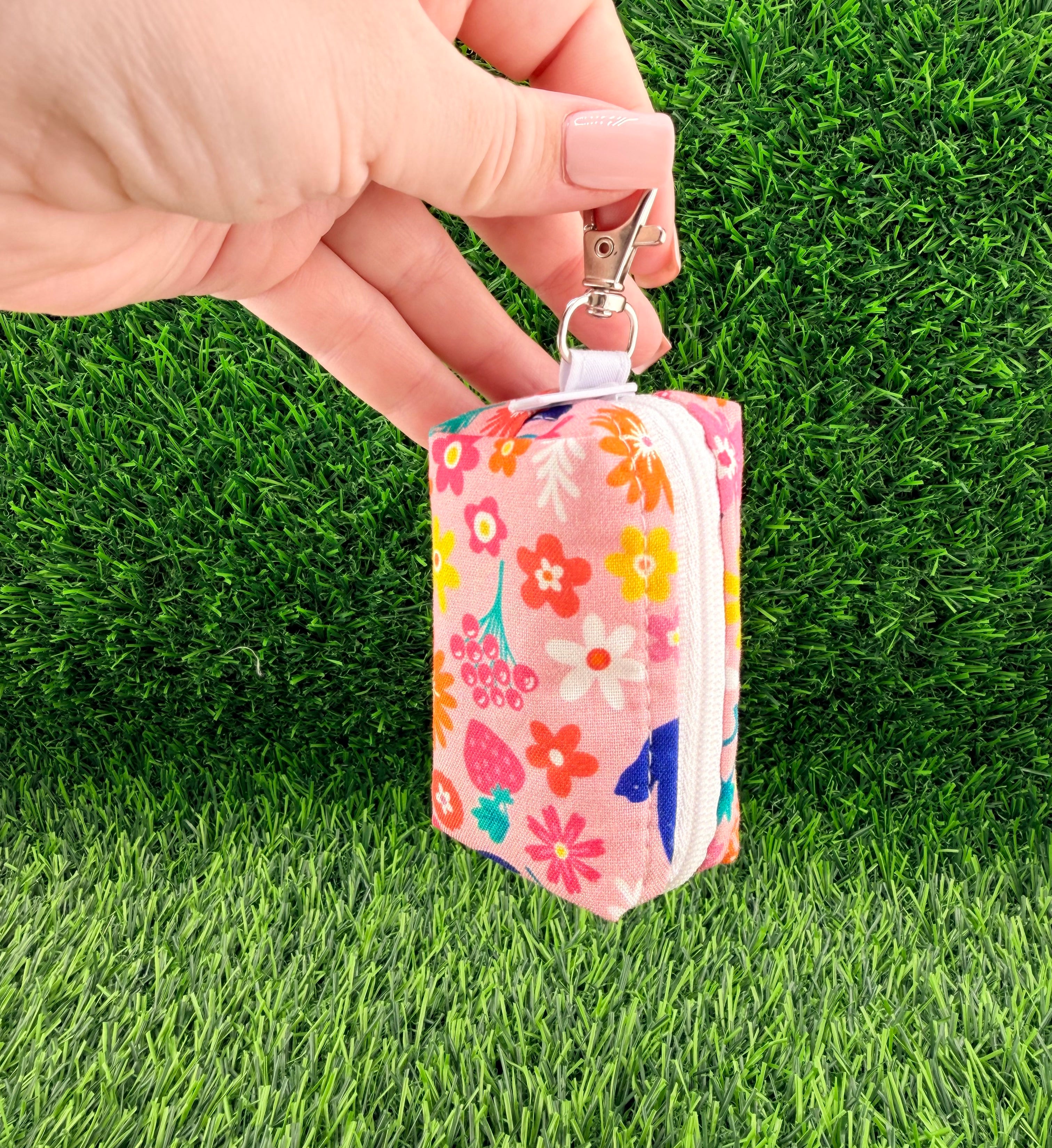 Spring Garden Poop Bag Holder