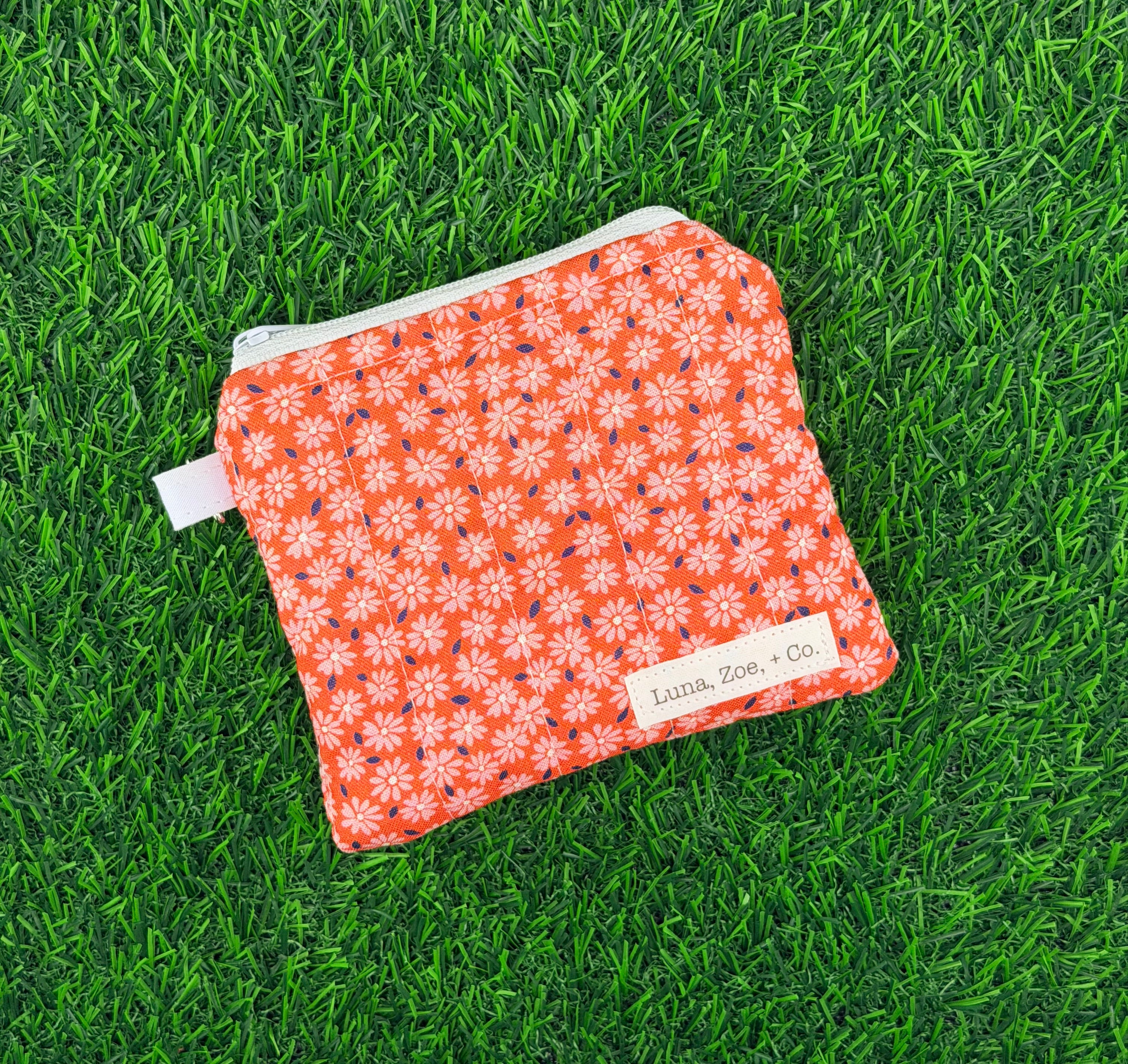 Ditsy Coral Wallet