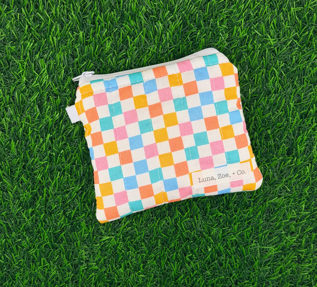 Retro Check Wallet