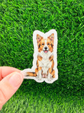 Border Collie Sable Sticker
