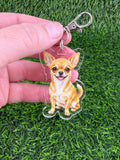 Chihuahua Fawn Keychain