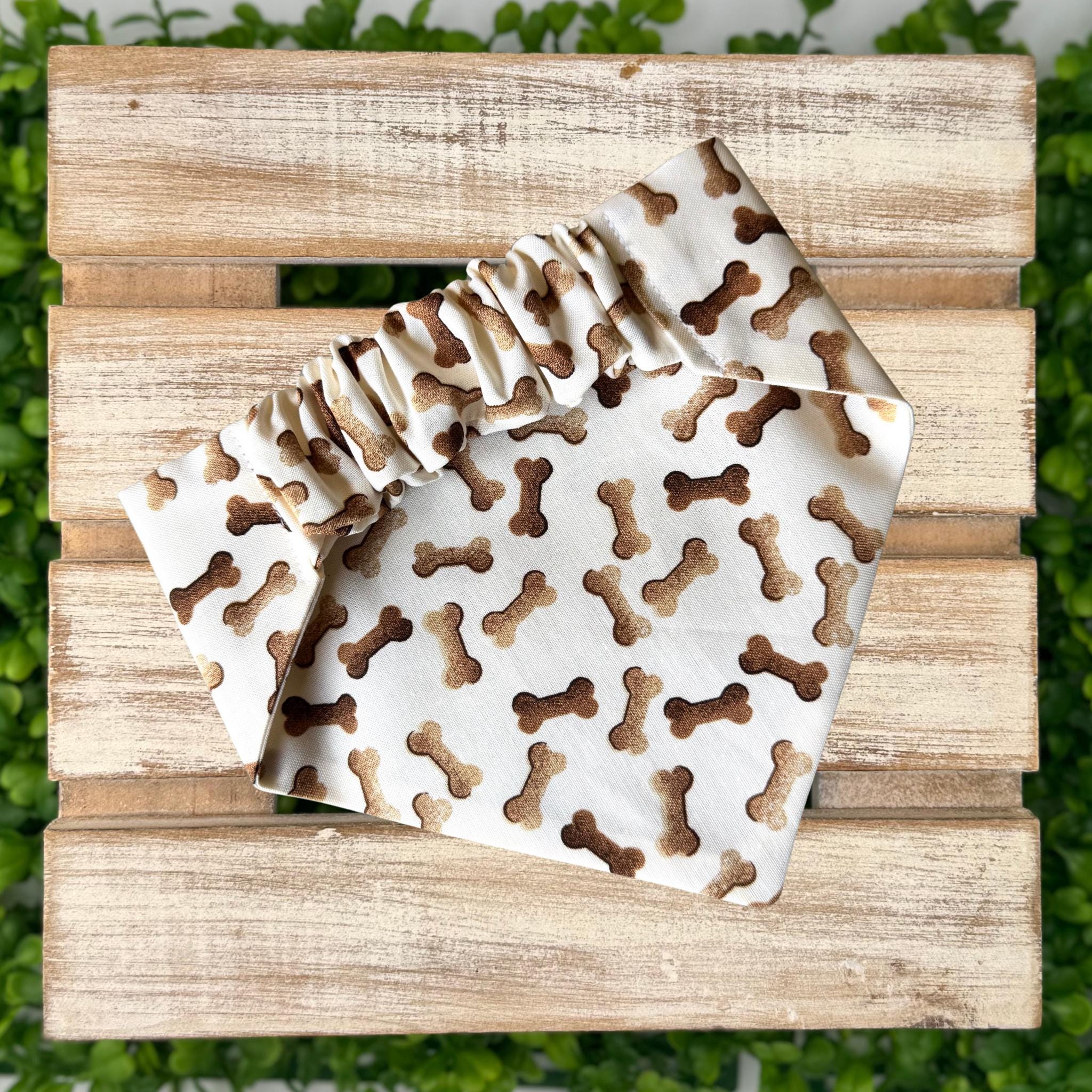 Dog Treat Scrunchie Dog Bandana