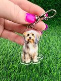 Löwchen Dog Keychain
