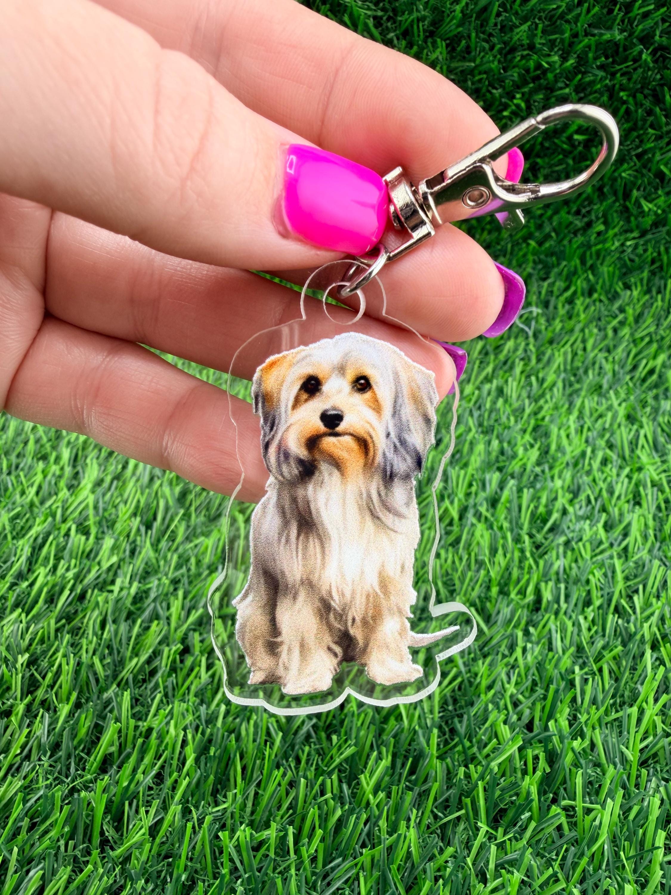 Löwchen Dog Keychain