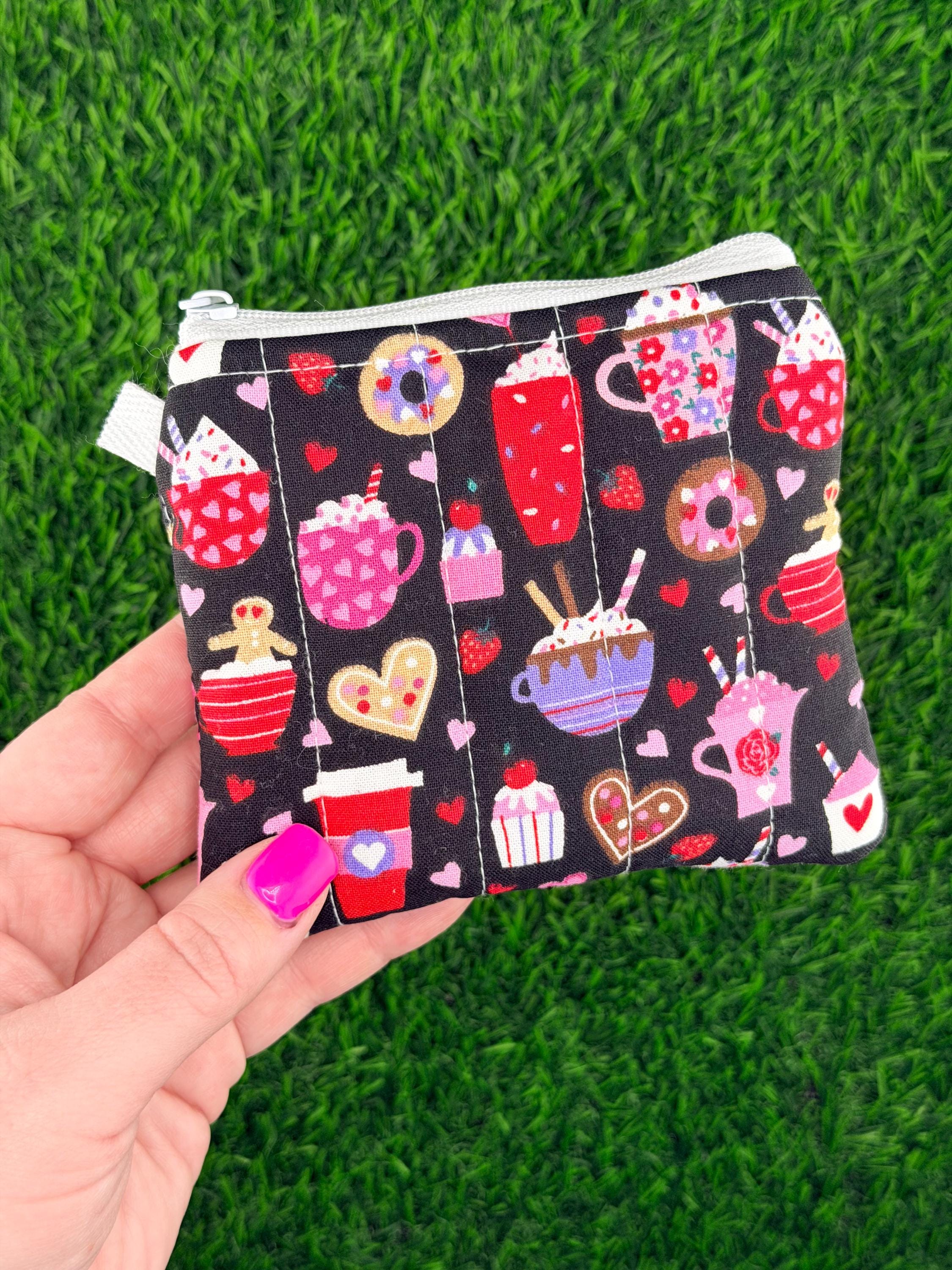 Sips and Sweets Quilted Wallet