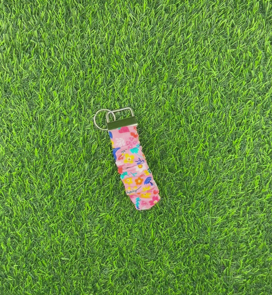 Spring Garden Scrunchie Wristlet